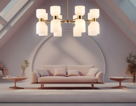 Потолочная люстра на штанге Ambrella HIGH LIGHT LH56095 (220V)