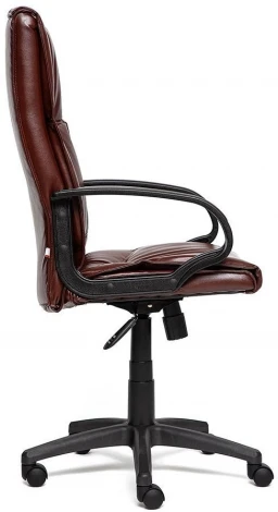 Кресло DAVOS кож/зам, коричневый, 2 TONE Tetchair 10205