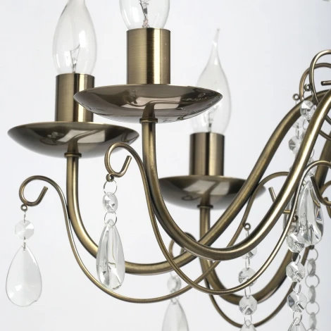 Подвесная люстра De City Аврора 371015408 (220V, на цепи, свеча)