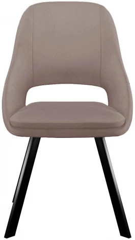 Стул DikLine 247 поворотный, Z48 капучино, ножки черные