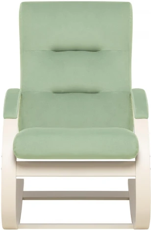 Кресло-качалка Leset Милано (Фанера,Березовый шпон,Металл,Велюр/Бирюзовый) арт.2500000065484