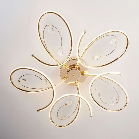 Потолочная люстра Eurosvet Saona 90099/5 золото