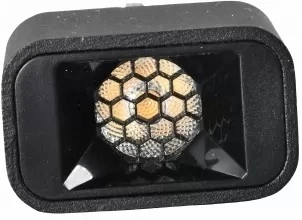 Трековый магнитный светильник с антибликовой решеткой 48V iLedex Vision48/22 4822-018-L36-2W-24DG-3000K-BK