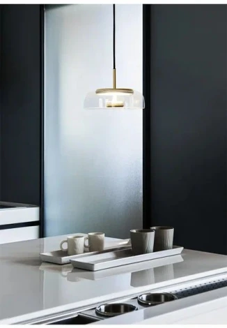 Подвесной светильник TopDecor Tesla S1 00 (LED, 220V, на проводе, круглые)