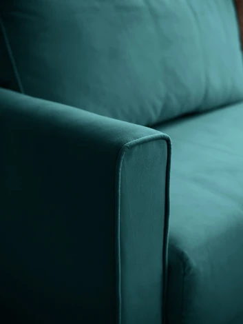 РИМИНИ Диван прямой изумрудный D1 furniture арт.AAA4046016