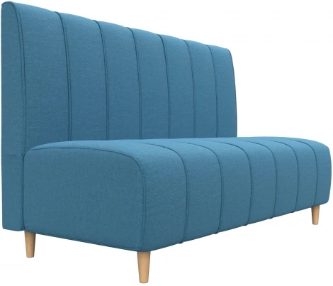 Диван кухонный прямой Ральф (Голубой/Рогожка) Лига Диванов арт.123896