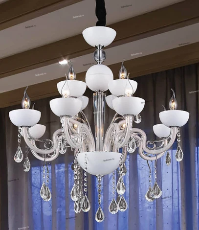 Crystal Lux Luccila SP8+4 WHITE