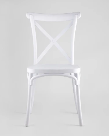 Стул Stool Group Кроссбэк пластиковый белый УТ000001848
