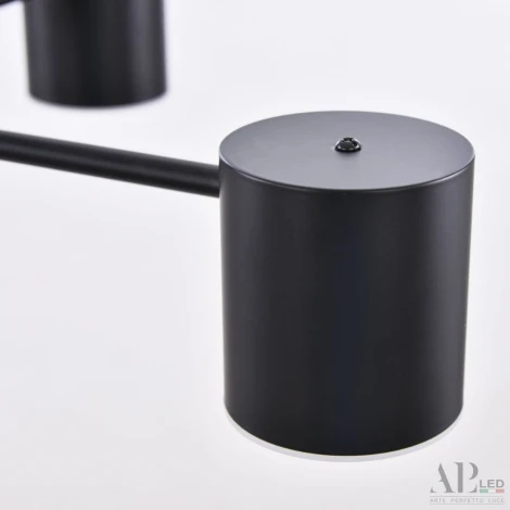 Потолочная люстра на штанге светодиодные APL LED Ferrara 3307.6293-12 Black