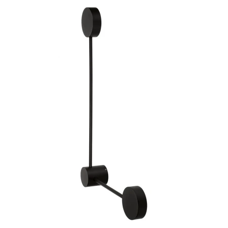 Настенный светильник Wolta WSL-GX53/13-R под лампу GX53 Черный MOLECULE