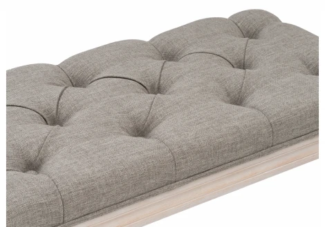 Банкетка Woodville Viera 2 light grey 11854