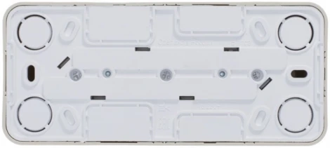 Розетка накладная тройная с заземлением и шторками (бежевый) Systeme Electric Blanca BLNRA011317