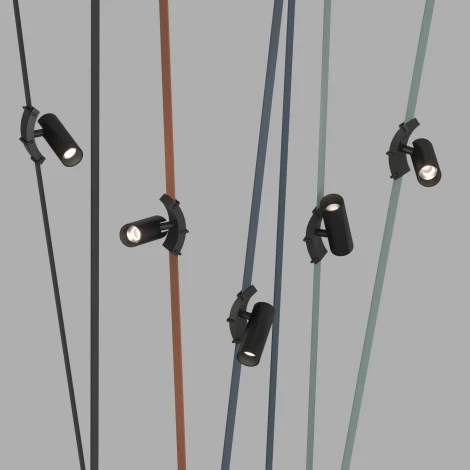Трековый светильник 48V Denkirs Belty Spot DK5546-BK (LED)