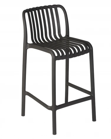 Стул полубарный CHLOE (темно-серый)