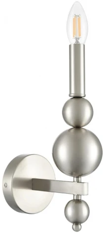 Бра Lumion Nana 8107/1W никель, металл E14 1*40W 220V (свеча)
