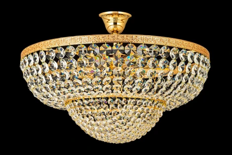 Потолочная люстра буше Arti Lampadari Favola E 1.3.50.502 G (220V, хрусталь)