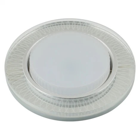 Встраиваемый точечный светильник Fametto Luciole DLS-L155 GX53 GLASSY/CLEAR 3D (220V, круглые)