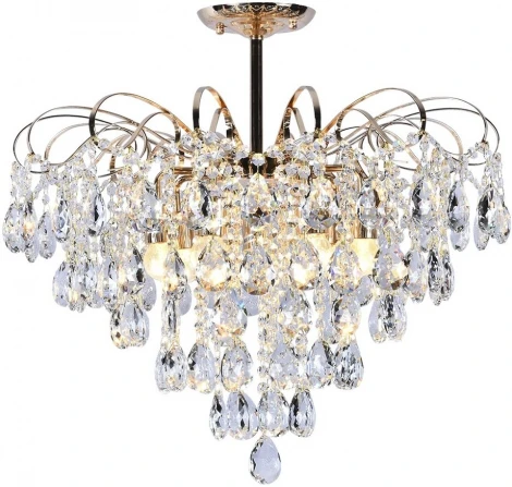 Потолочная люстра на штанге Seven Fires Andrenna SF0021/7C-FGD-CL