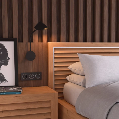 Бра для чтения Mantra Goa 7721 (LED, 220V, выключатель)