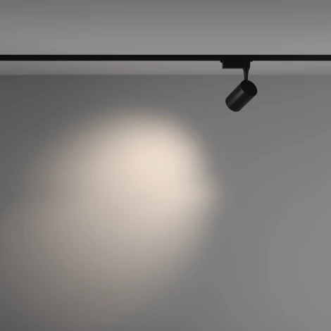 Трековый светильник Vuoro Unity 4000K 10Вт 36° LED (однофазный) Maytoni Technical TR003-1-10W4K-M-B (220V, круглые)