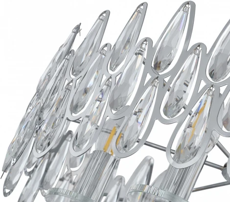 Подвесная люстра хрустальная на штанге Arte Milano Sorrento-2009 372009/6/250/490 CR (220V)