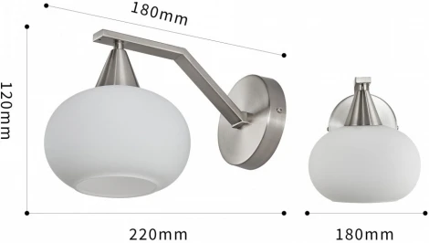 Бра Arte Milano Neapolis-79807 279807/1B GR (220V)