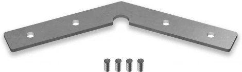 Соединитель угловой для алюминиевого профиля "Profile System" 135° Ambrella Illumination GP8054