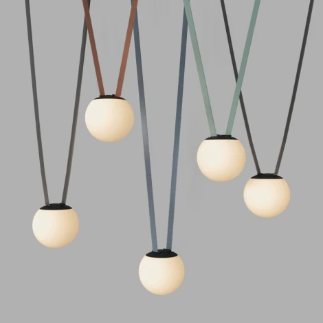 Трековый светильник 48V Denkirs Belty Orb DK5551-BK (LED)