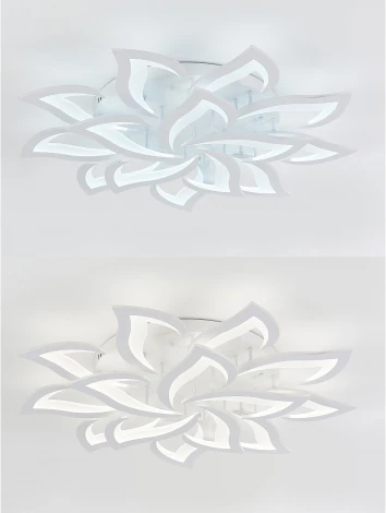 Потолочная светодиодная люстра с пультом ДУ, моб. приложением 240W, LED Natali Kovaltseva Olimp LED LAMPS 81335