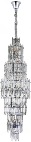 Подвесная люстра каскадная Divinare Rosie 3511/02 LM-36 (220V, хрусталь, на цепи)