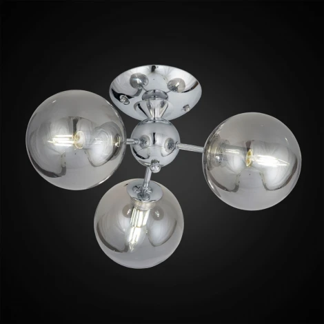 Потолочная люстра Citilux Томми CL102130 (220V, шарики, молекулы)