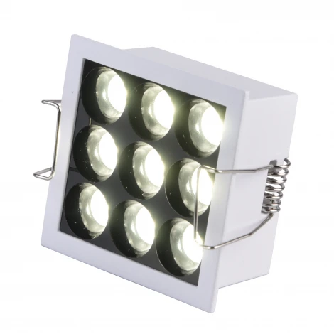 Встраиваемый светильник ST Luce ST763.542.10 белый LED 1*10W 4000K Ra 24 170-240V