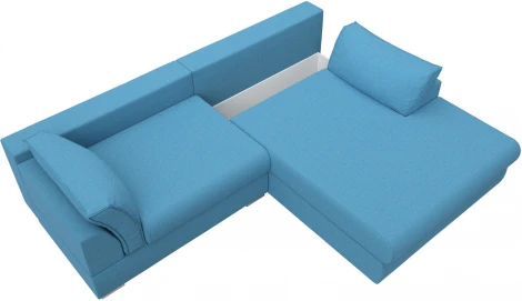 Диван угловой Пекин угол правый Лига Диванов (Рогожка) арт.123514