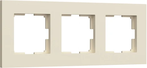 Рамка на 3 поста (айвори софт) Werkel W0032962 (a062808)
