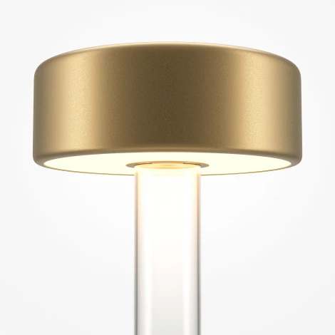 Настольная лампа с аккумулятором Maytoni AI Collaboration MOD229TL-L3G3K1 (регулировка яркости, LED, 220V, выключатель, круглые)