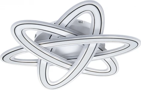 Потолочная люстра Escada Quant 10245/3 LED*140W White 10245/3LED (220V, пульт управления)