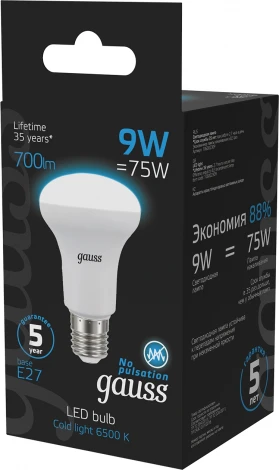 Лампочка светодиодная Gauss 106002309
