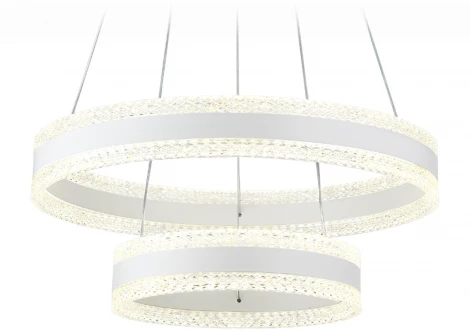 Подвесной светильник светодиодный с пультом ACRYLICA FA6175 Ambrella (220V, на тросе)