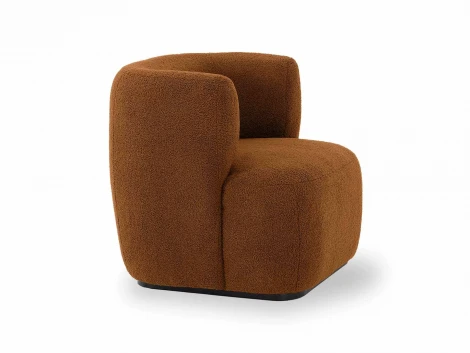 Кресло Livorno ОГОГО Обстановочка! (Букле,Мех/Оранжевый) арт.761445