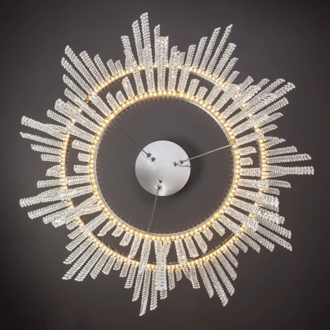 Подвесная люстра Eurosvet Royal 90088/2 хром