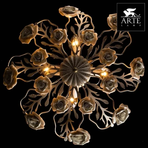 Потолочная люстра Arte Lamp Rosita A6356PL-4WG