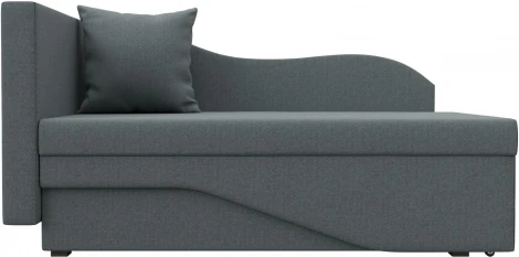 Кушетка Гармония левая (Серый/Рогожка) Лига Диванов арт.125839L