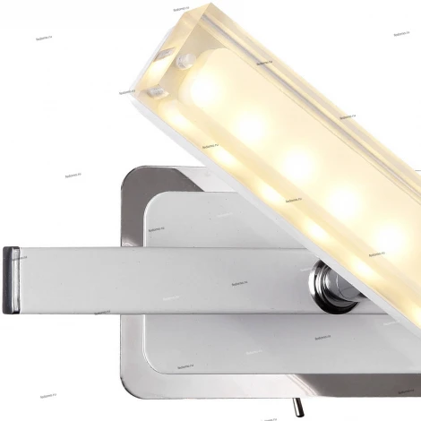 Настенный светильник IDLamp Roberta White 406/1A-Whitechrome