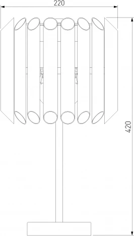 Настольная лампа Bogate's Castellie 01124/3 (220V, круглые)