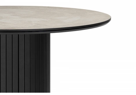 Кухонный стол Notta Гравент 110 avenue grey sahara / черный