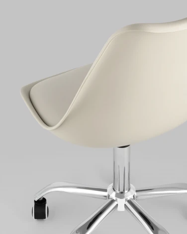 Стул BLOK SN пластиковый бежевый Stool Group арт.УТ000039787