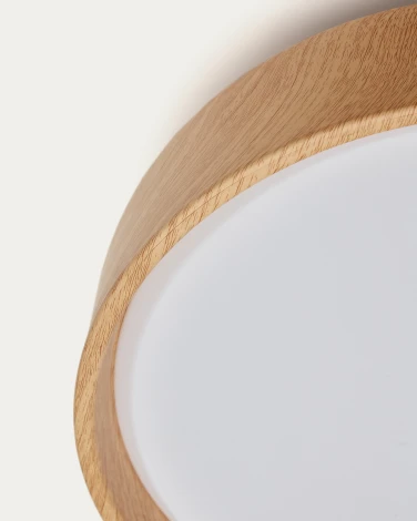 Потолочный светильник отделкой дуб IP44 La Forma (ex Julia Grup) Xaviera L0100025SS40