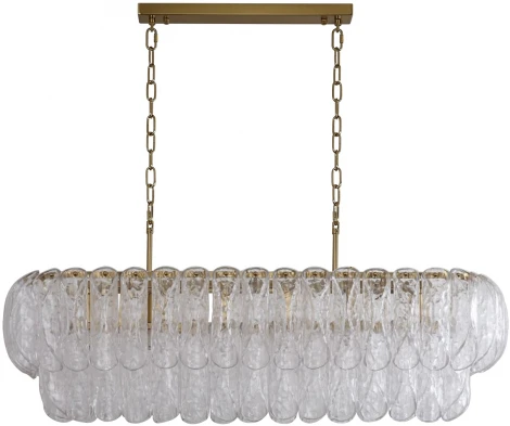 Подвесная люстра каскадная (12034/6PL Brass) Indigo Dalia V000376 (220V, на цепи)