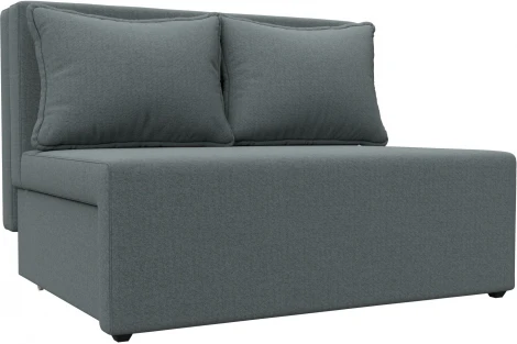 Диван прямой Лагуна (Серый/Рогожка) Лига Диванов арт.125933