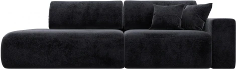 Диван прямой Лига-036 НПБ Модерн подлокотник справа Лига Диванов (Велюр) арт.127723